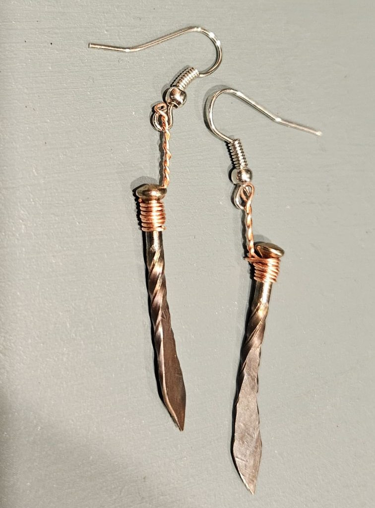 Sword Earrings
